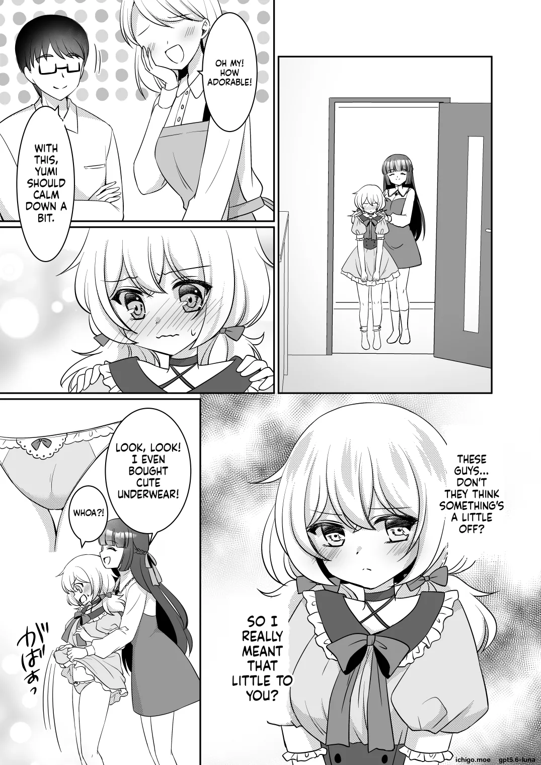 Big Sis Wanted a Little Sister, Not a Little Brother page 8 full
