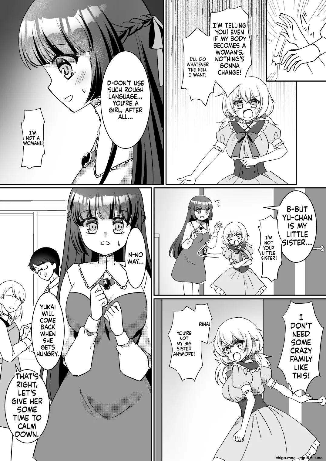 Big Sis Wanted a Little Sister, Not a Little Brother page 9 full