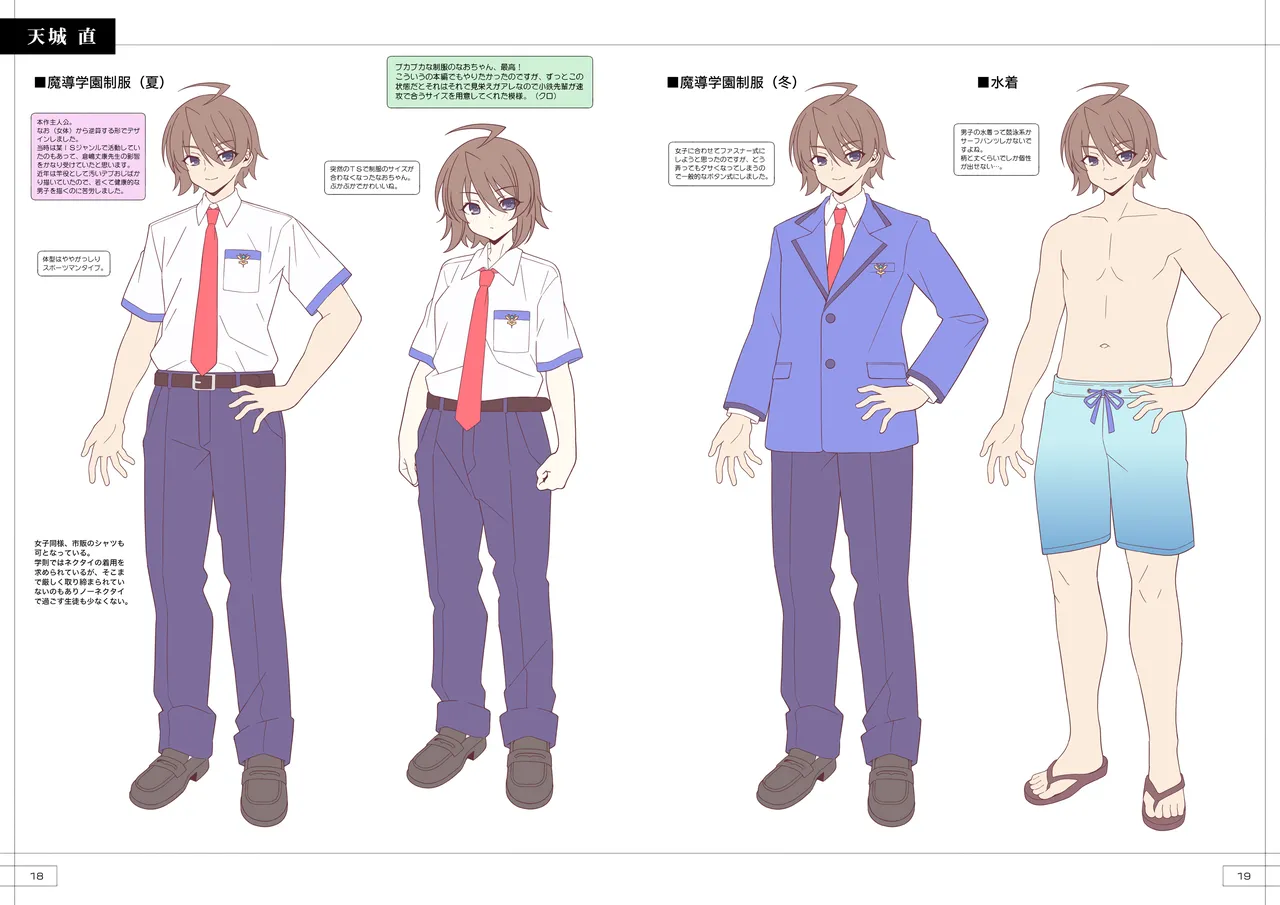 TS Magical Girl Nao! Design Works #2 GEARS page 10 full