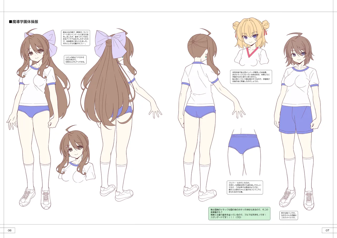 TS Magical Girl Nao! Design Works #2 GEARS page 4 full