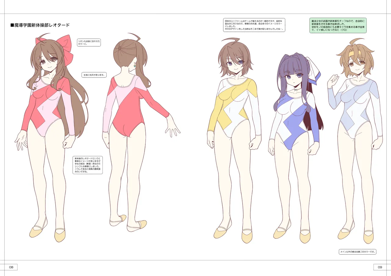TS Magical Girl Nao! Design Works #2 GEARS page 5 full