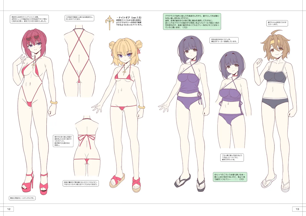 TS Magical Girl Nao! Design Works #2 GEARS page 7 full