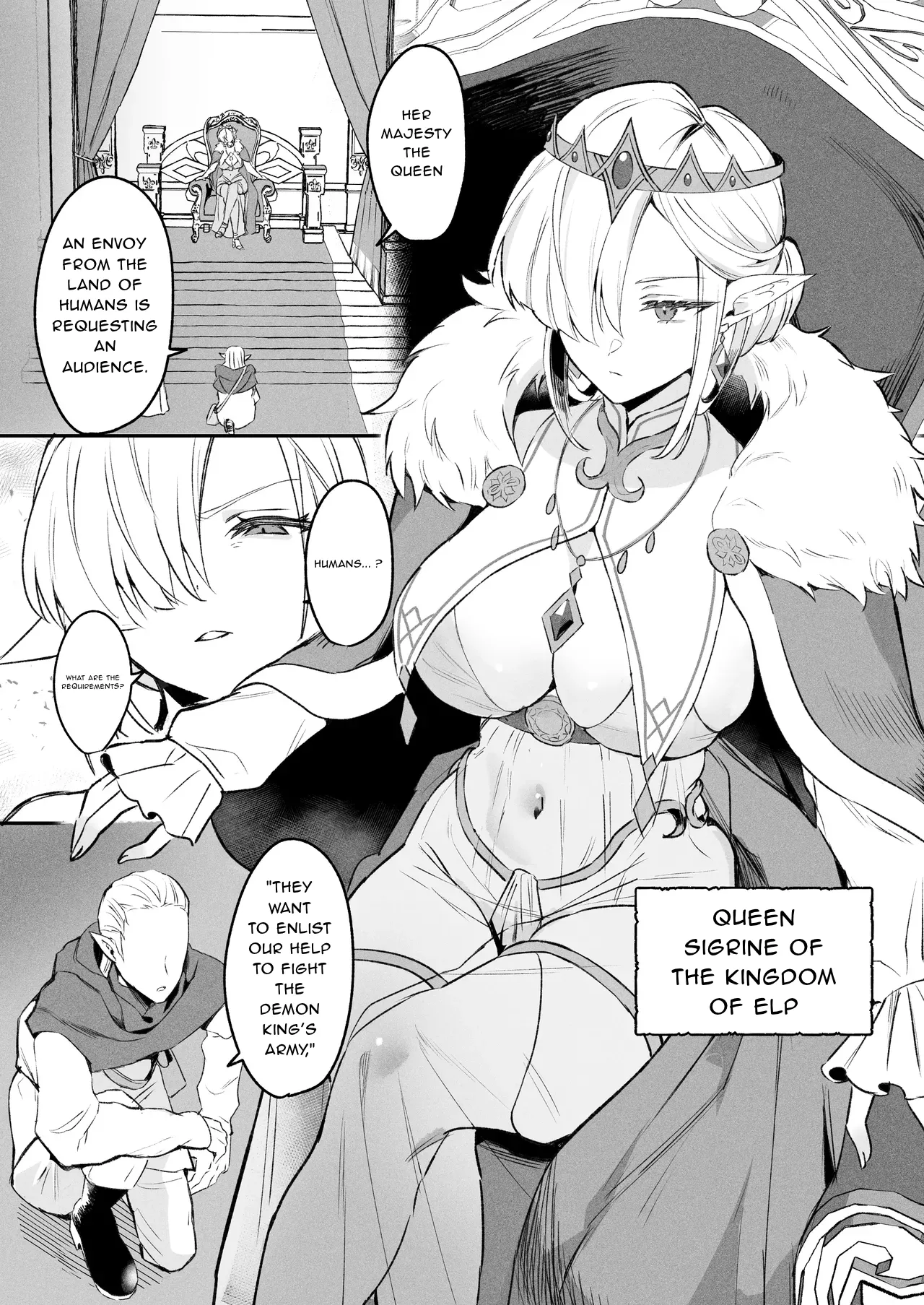 The elf Queen and the Mithril phallus page 2 full