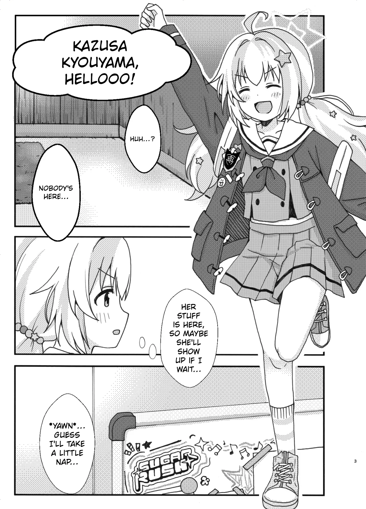 Nakayoshi 3P Ecchi page 3 full
