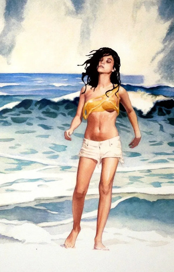 Portfolio Alicia Curious Island cover