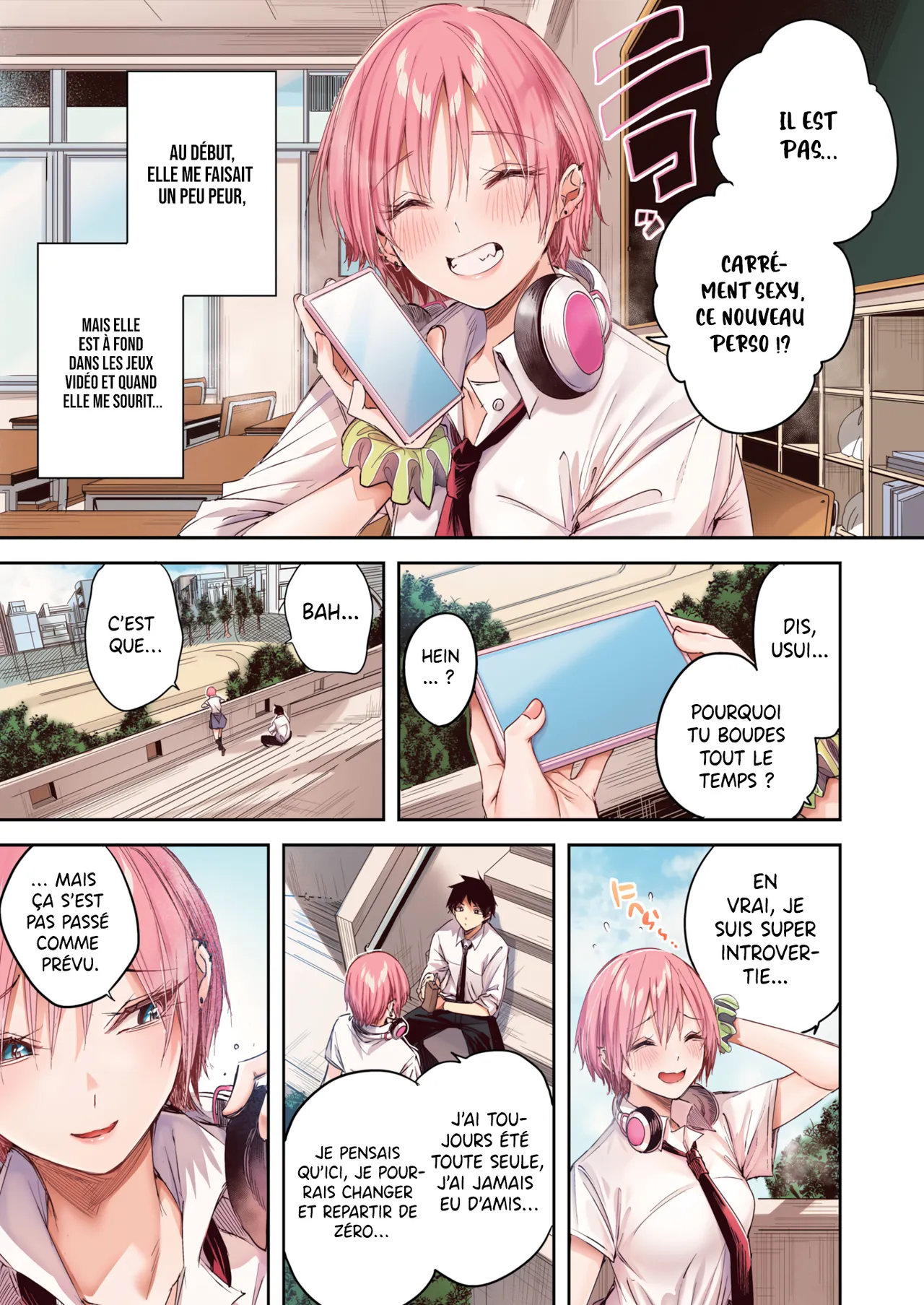 Usui-san wa Strawberry Blonde  | Usui a les cheveux blond fraise page 5 full