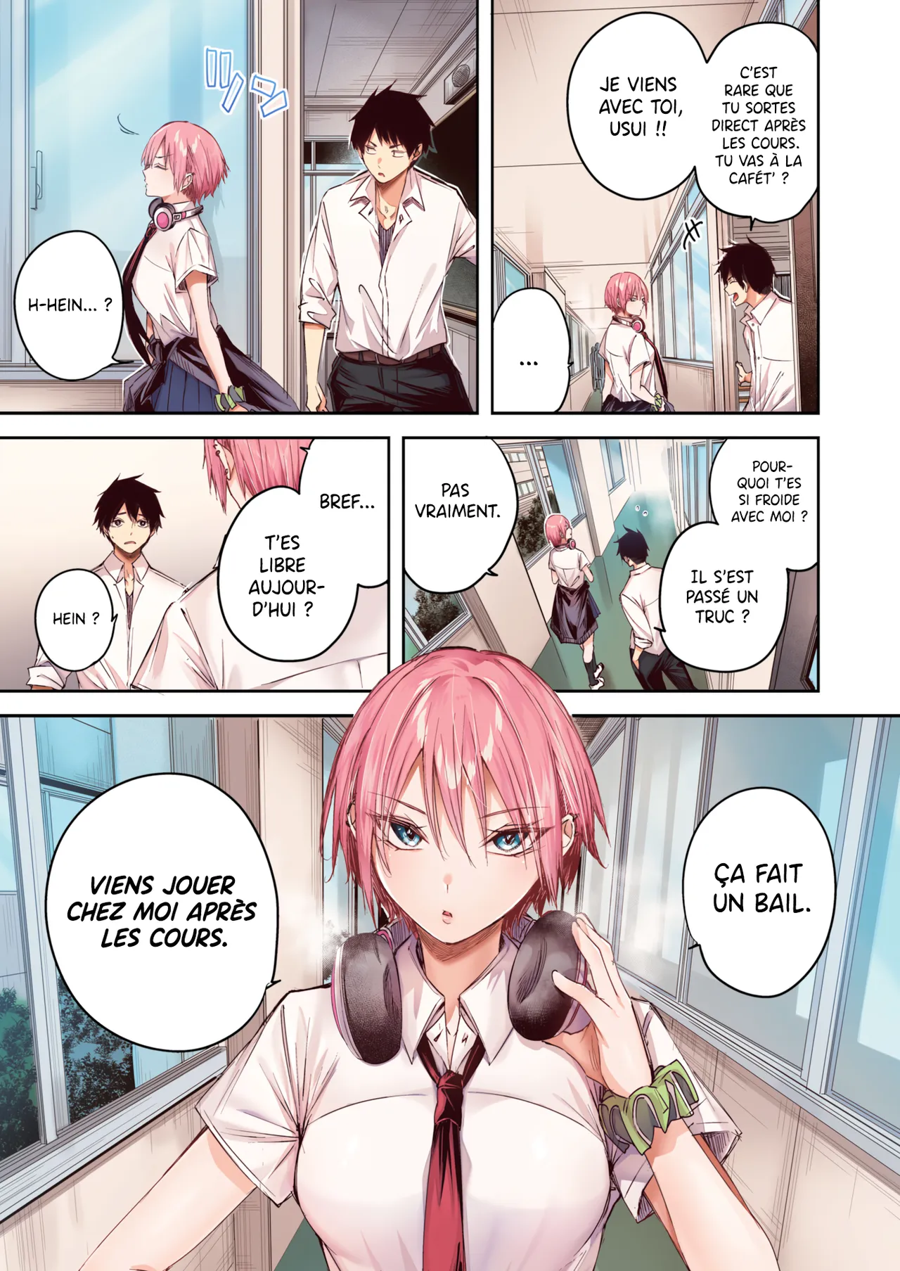 Usui-san wa Strawberry Blonde  | Usui a les cheveux blond fraise page 7 full
