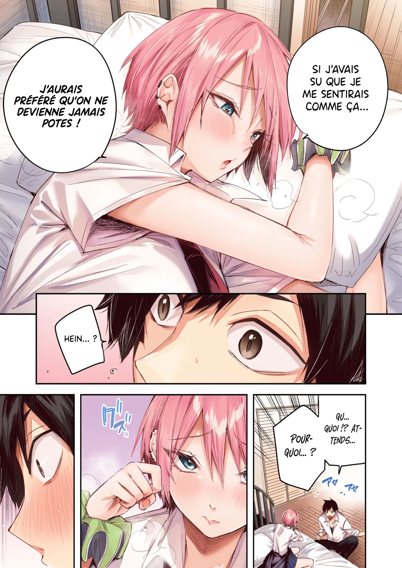 Usui-san wa Strawberry Blonde  | Usui a les cheveux blond fraise page 9 full