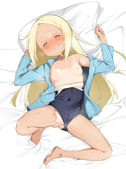 スク水こりすちゃんとなかよし☺️