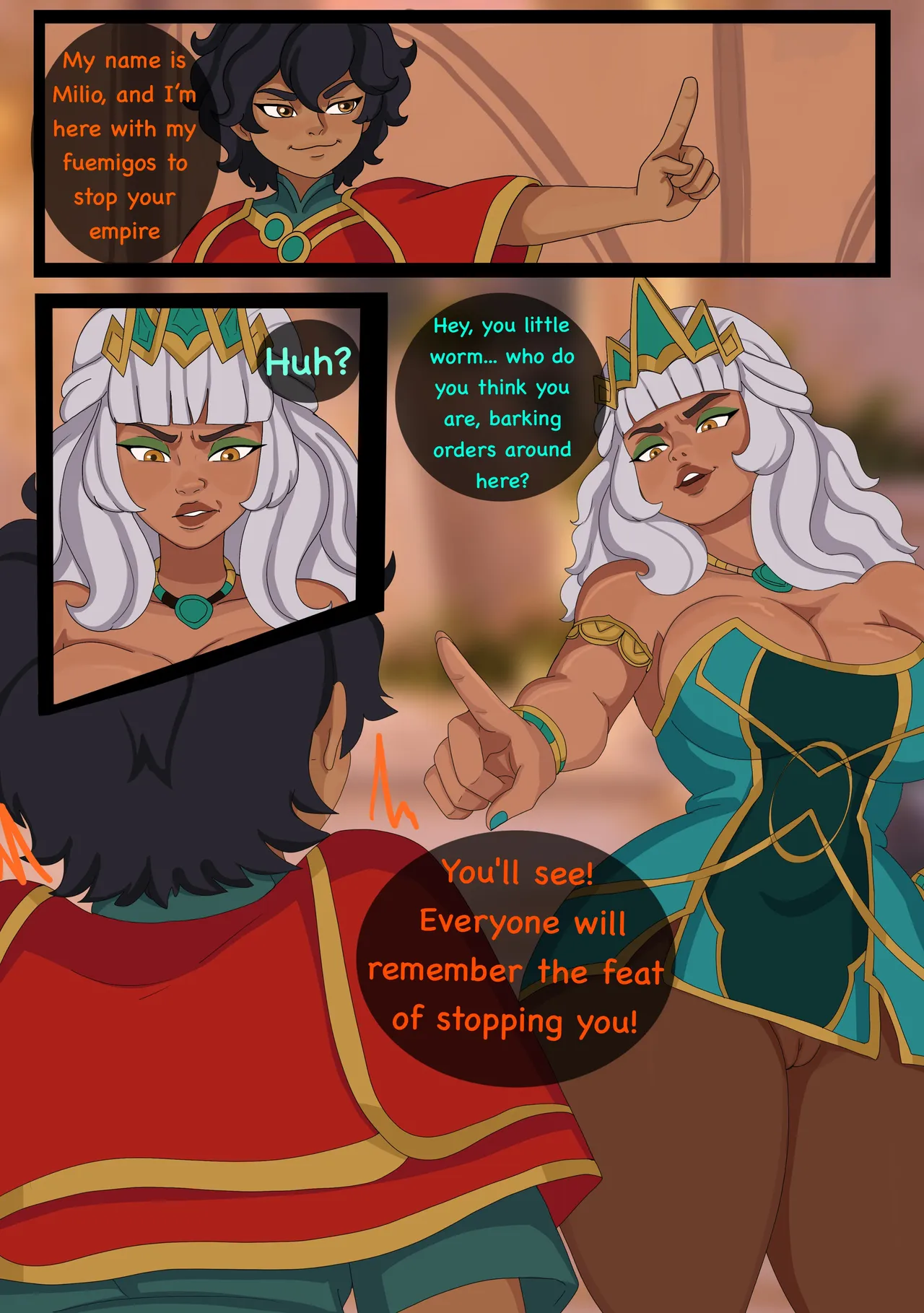 Winning Over The Empress page 3 full