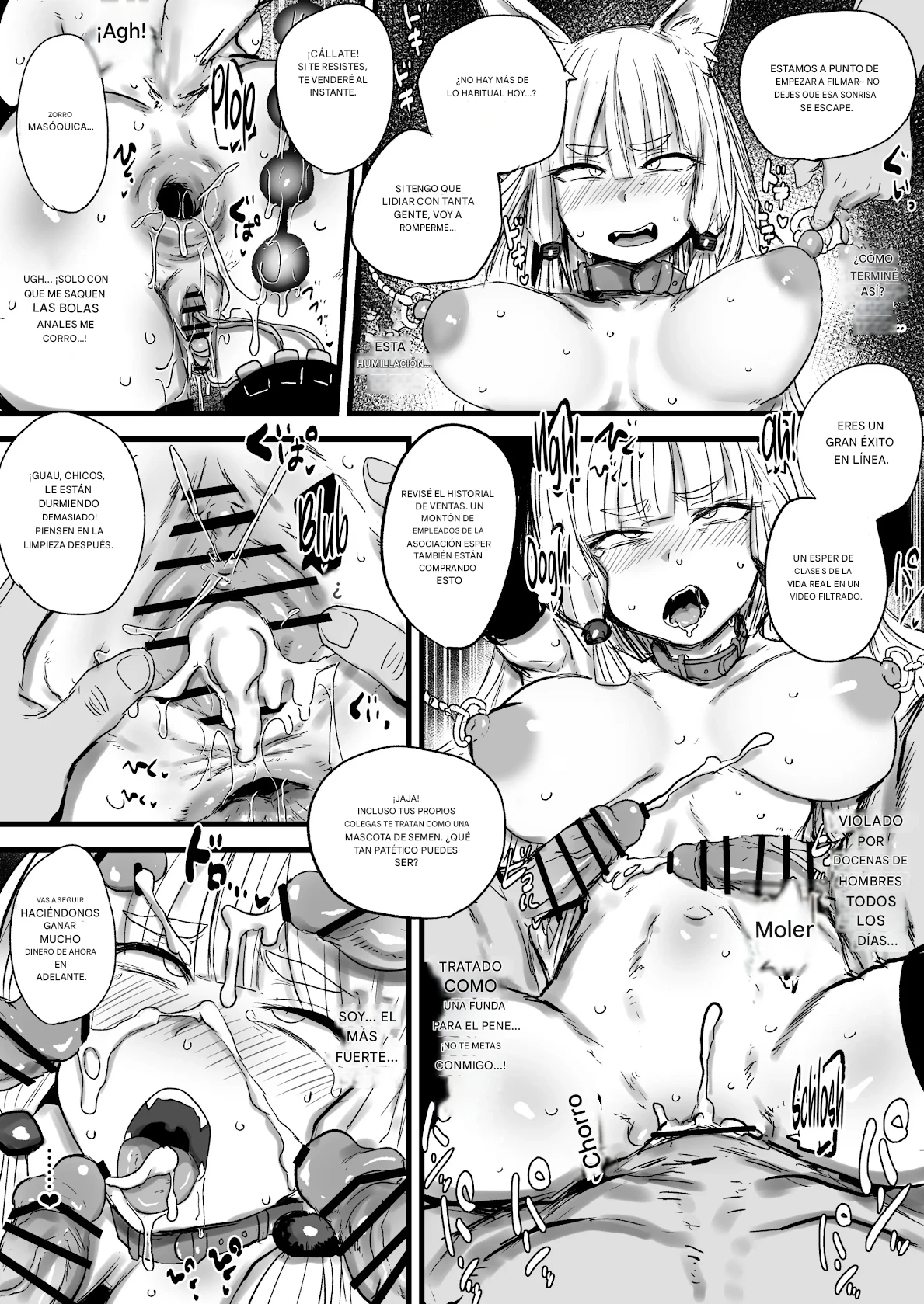 Nouryokusha ga Haiboku Shite Teki Soshiki no Koushuu Benjo ni Sareru Español page 6 full