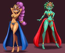 Shantae &amp; Rotty Snake Princess Duo