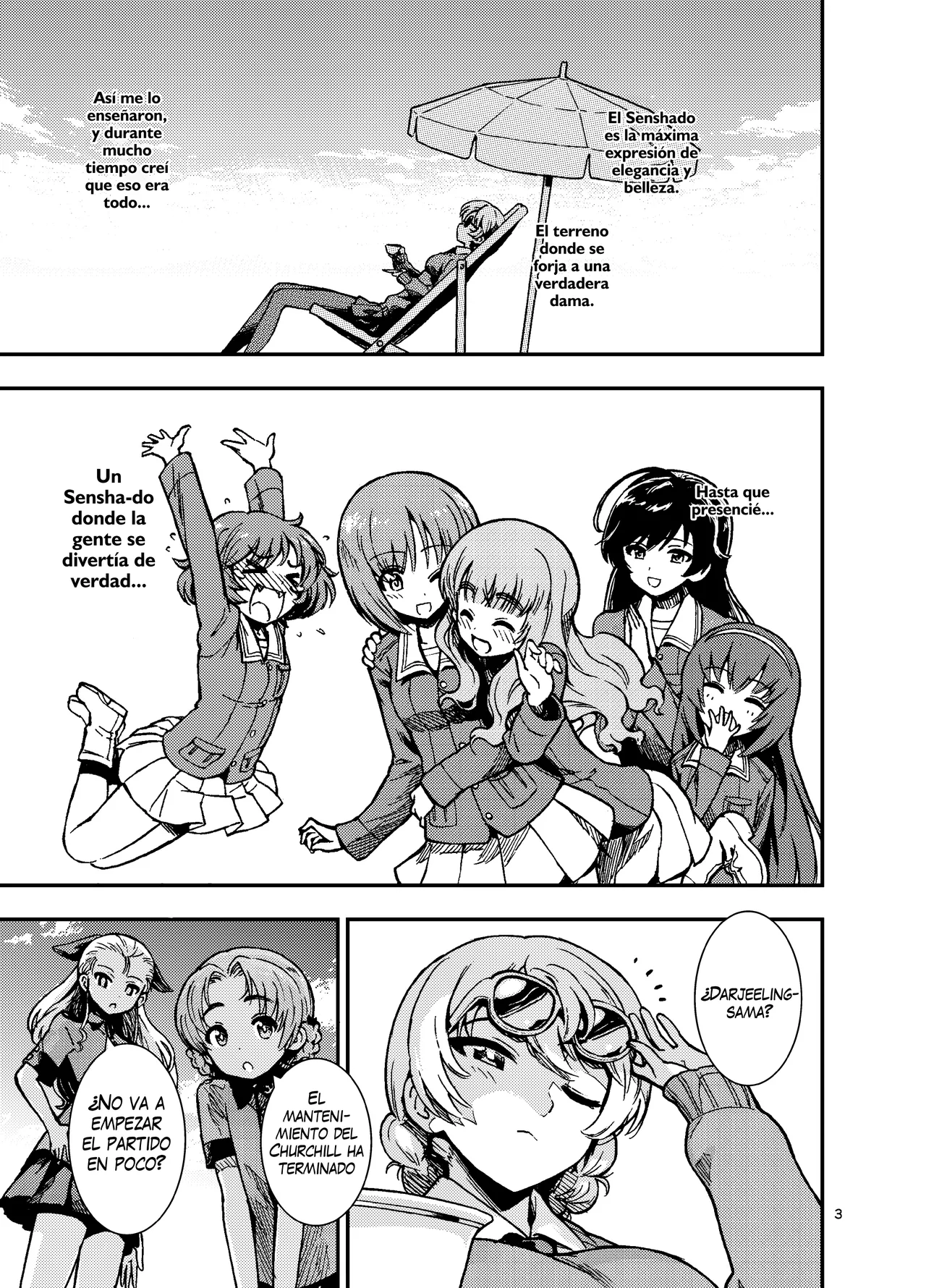 St. Gloriana vs. Kuromorimine page 5 full