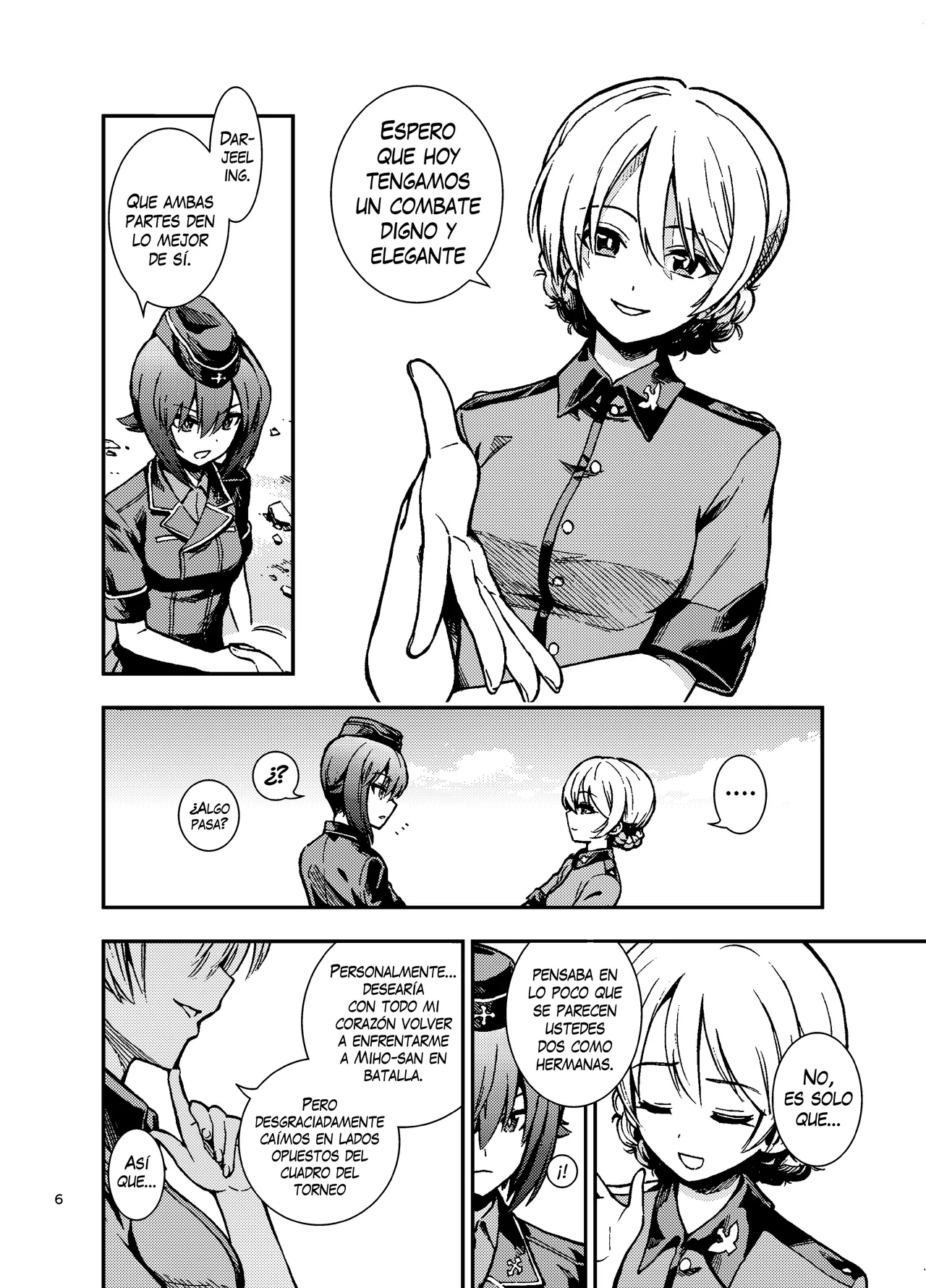 St. Gloriana vs. Kuromorimine page 8 full