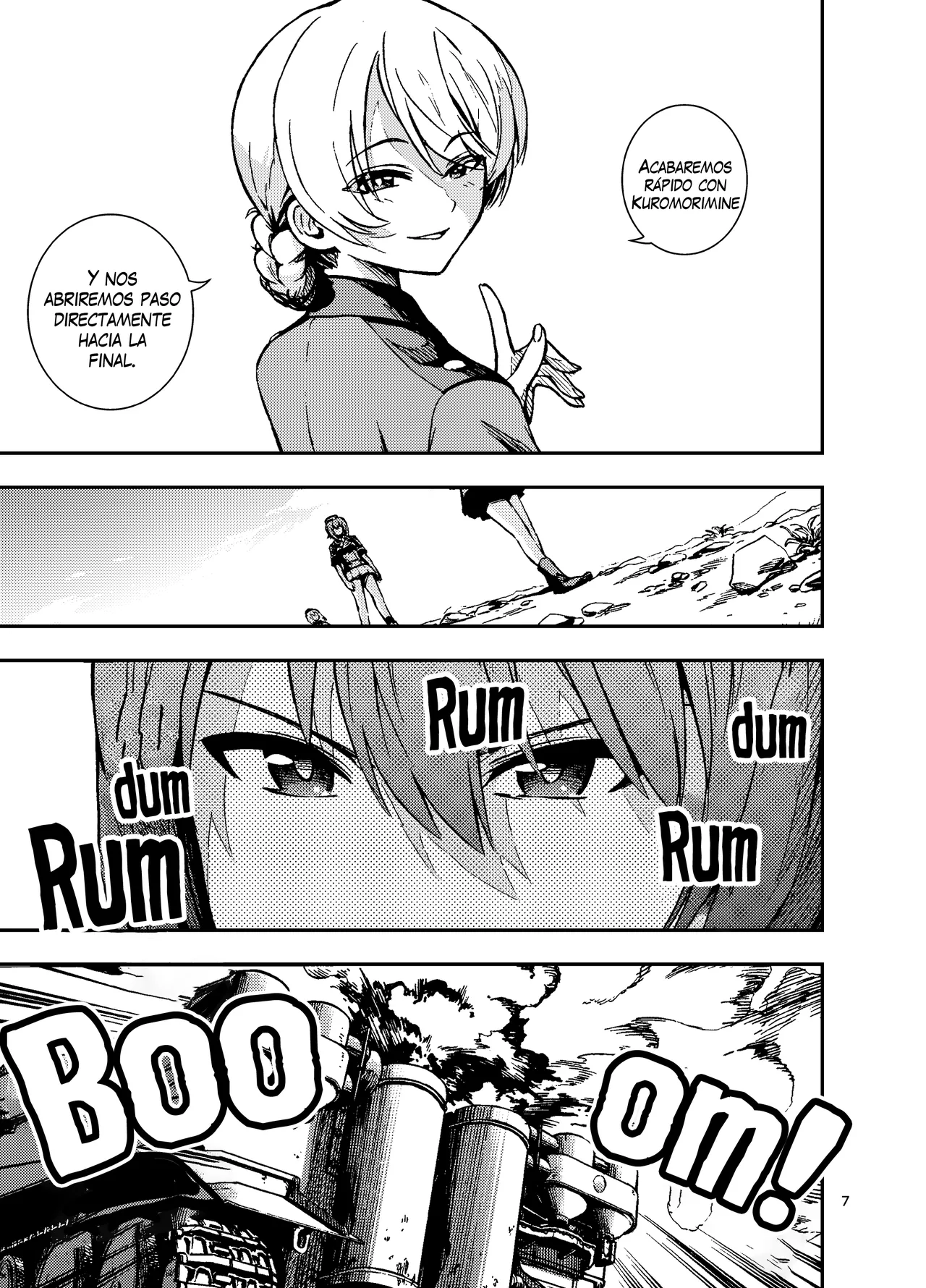 St. Gloriana vs. Kuromorimine page 9 full
