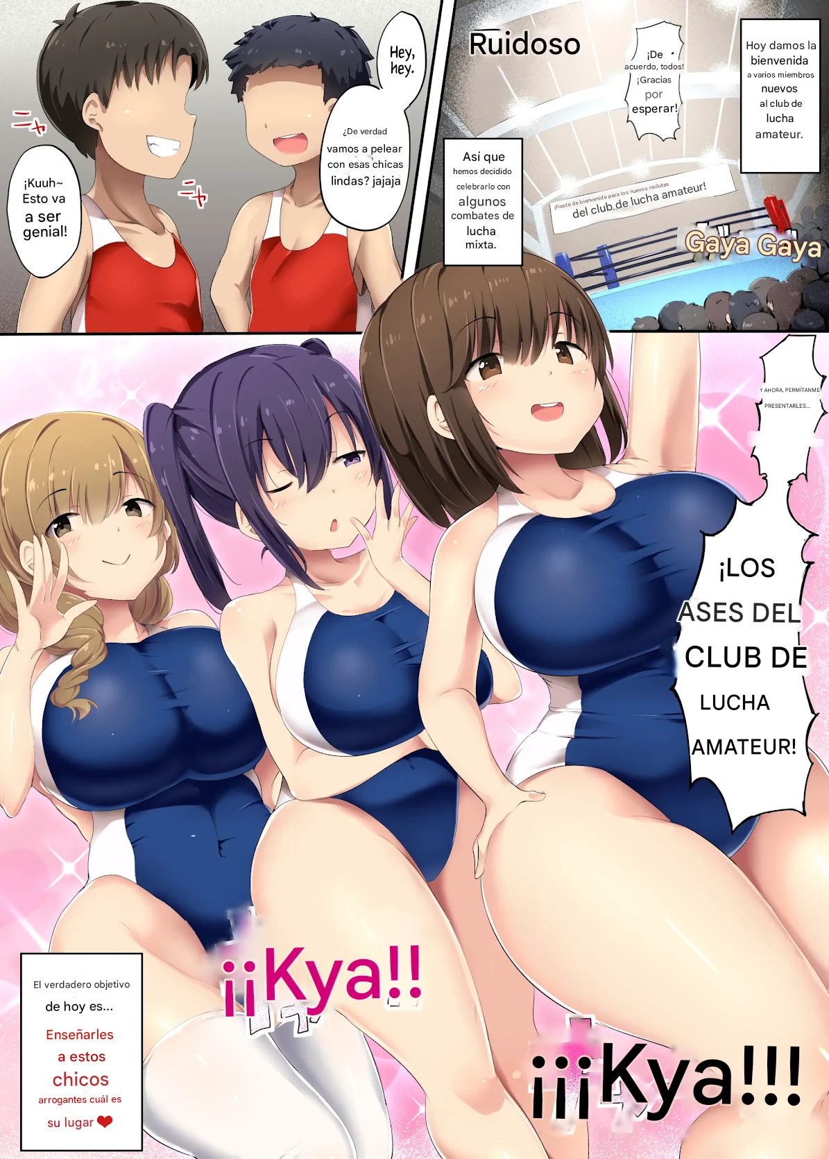 Otokonoko Kanzen Haiboku Manual ~AmaWres-bu Hen~ Español page 2 full