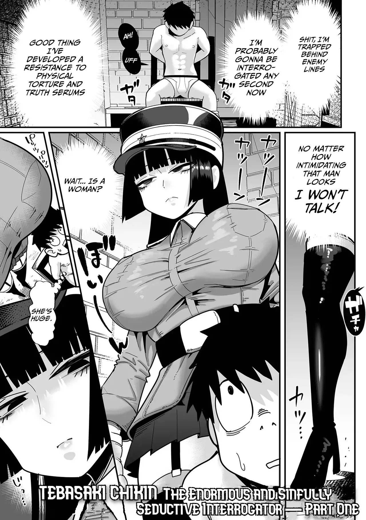 The enormous and sinfully seductive interrogator Part one page 1 full