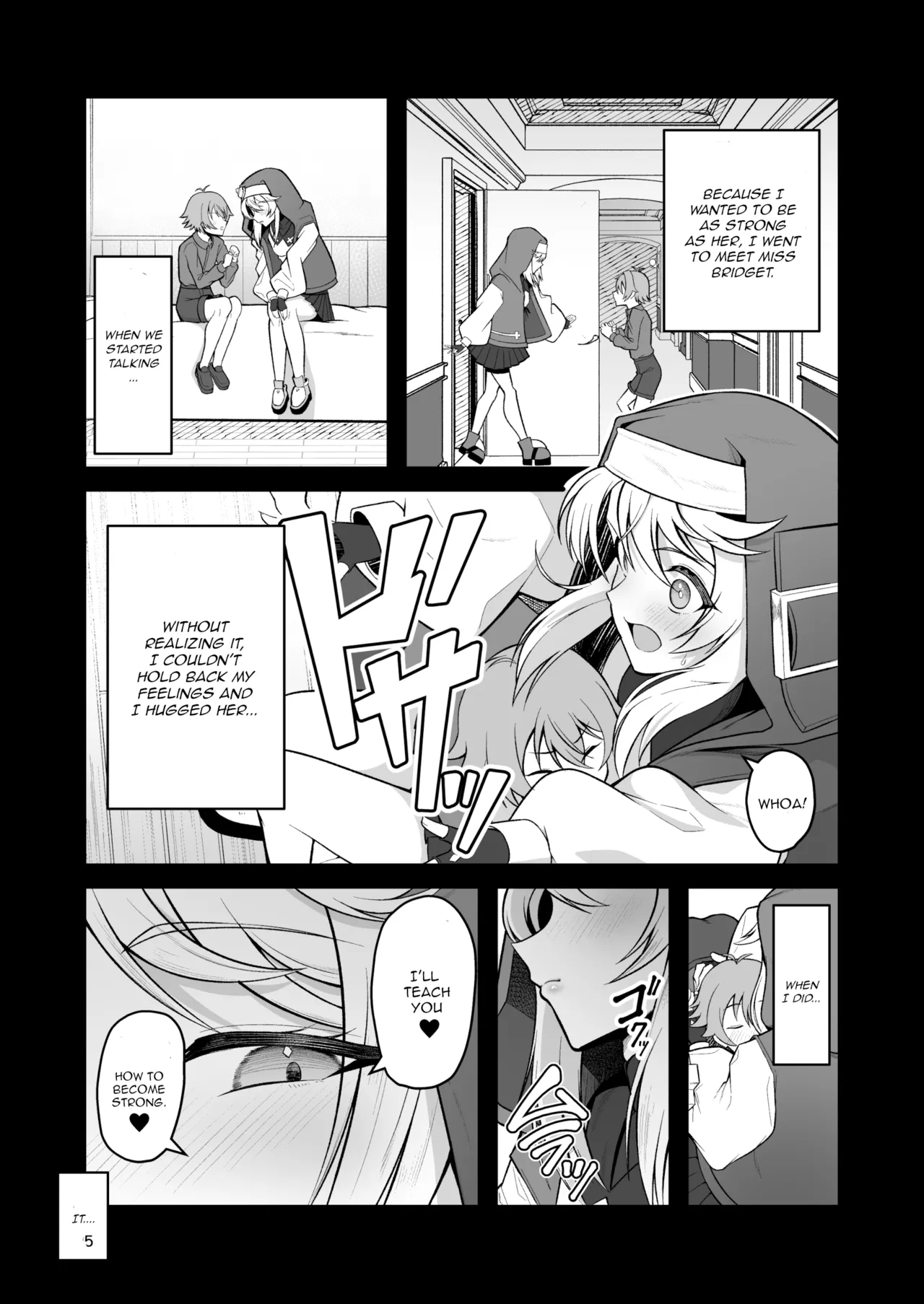 Akogare no Bridget Onee-chan ni Taberareta Boku page 5 full