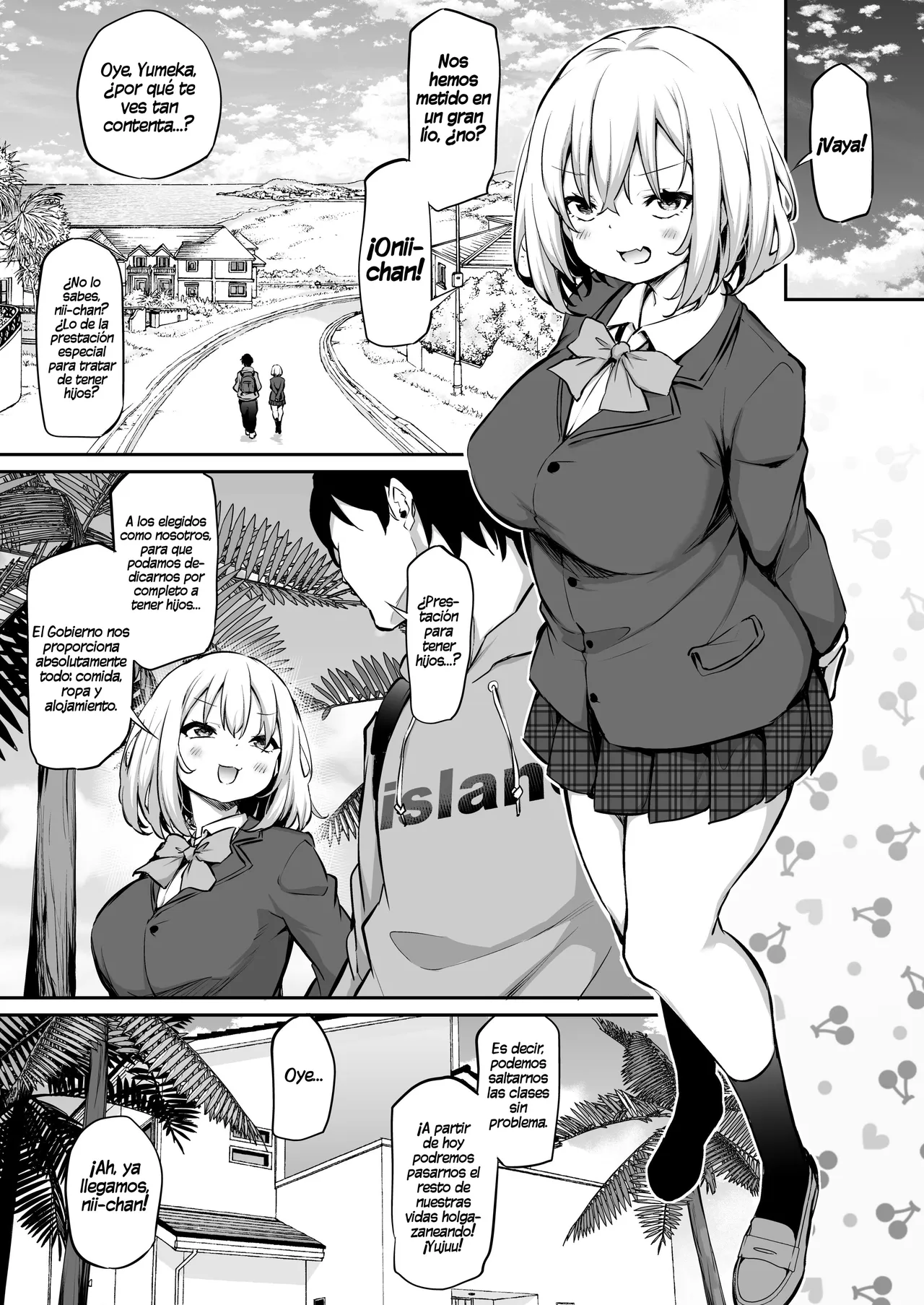 Imouto Haramasenai to Derarenai Shima｜La Isla de la que No Puedes Salir a menos que Dejes Embarazada a tu Hermana Menor page 4 full