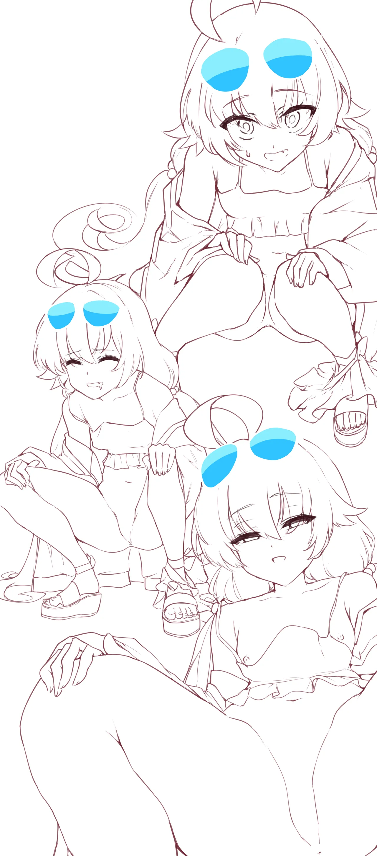おじさんが放尿するのをご拝見するだけの絵 page 9 full