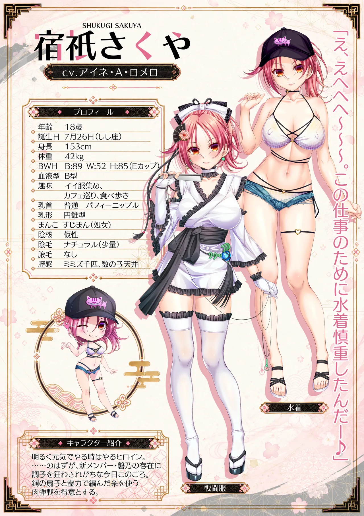 Sandoku Ryouran Nie Visual Fan Book page 2 full