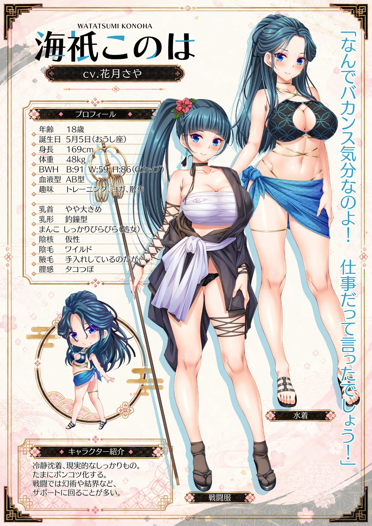 Sandoku Ryouran Nie Visual Fan Book page 5 full