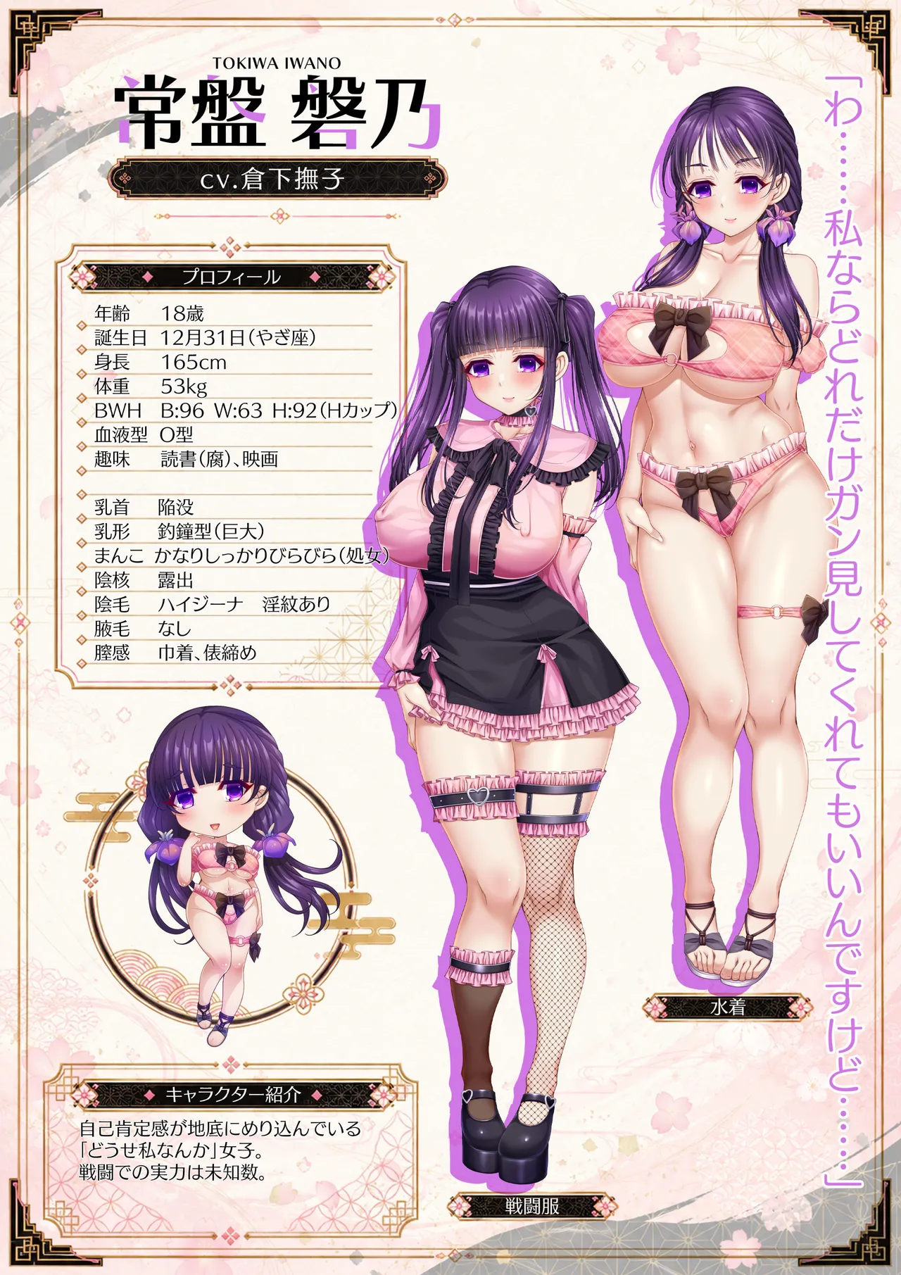 Sandoku Ryouran Nie Visual Fan Book page 8 full