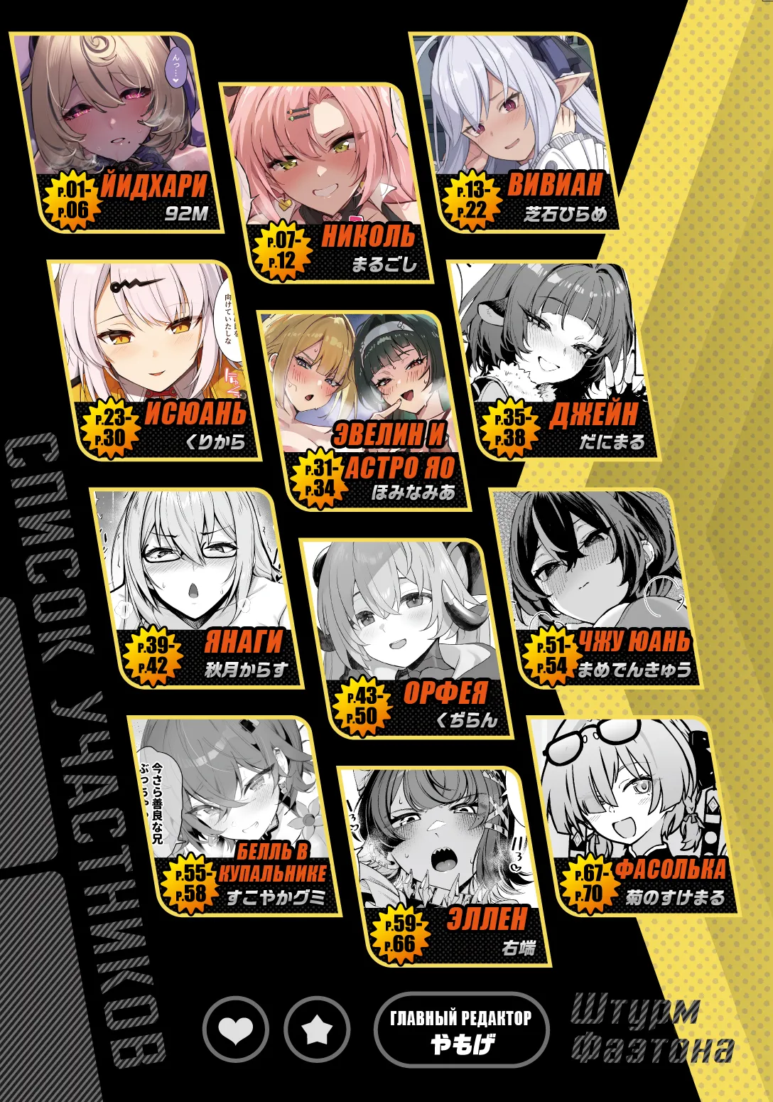 ZenZero Gyaku Ra Goudou "Phaethon Assault" | ZZZ Штурм Фаэтона Сборник с женским доминированием page 2 full