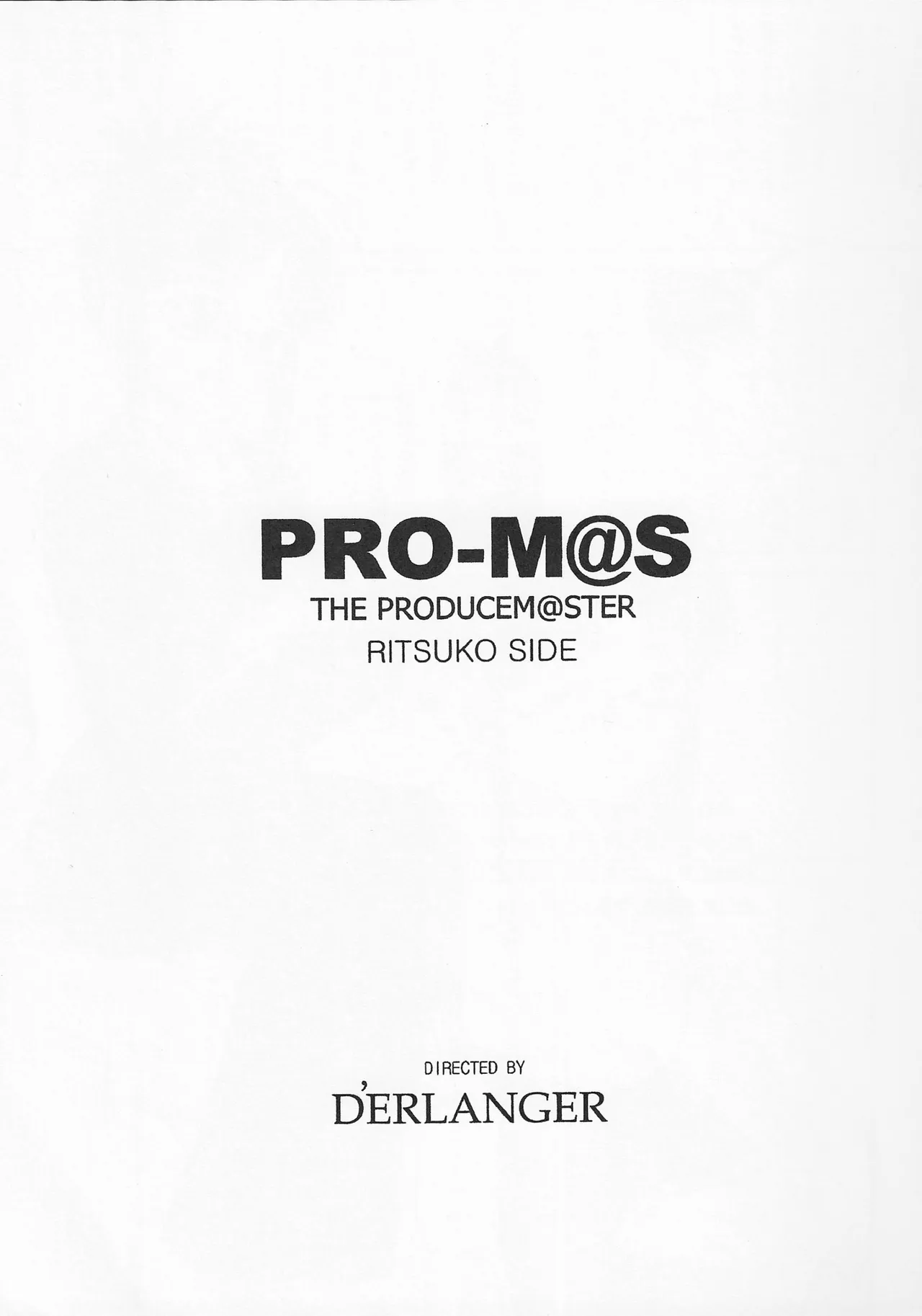 PRO-M＠S THE PRODUCEM＠STER page 2 full