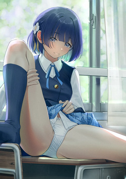 ぱんつを見せてくれる美鈴
