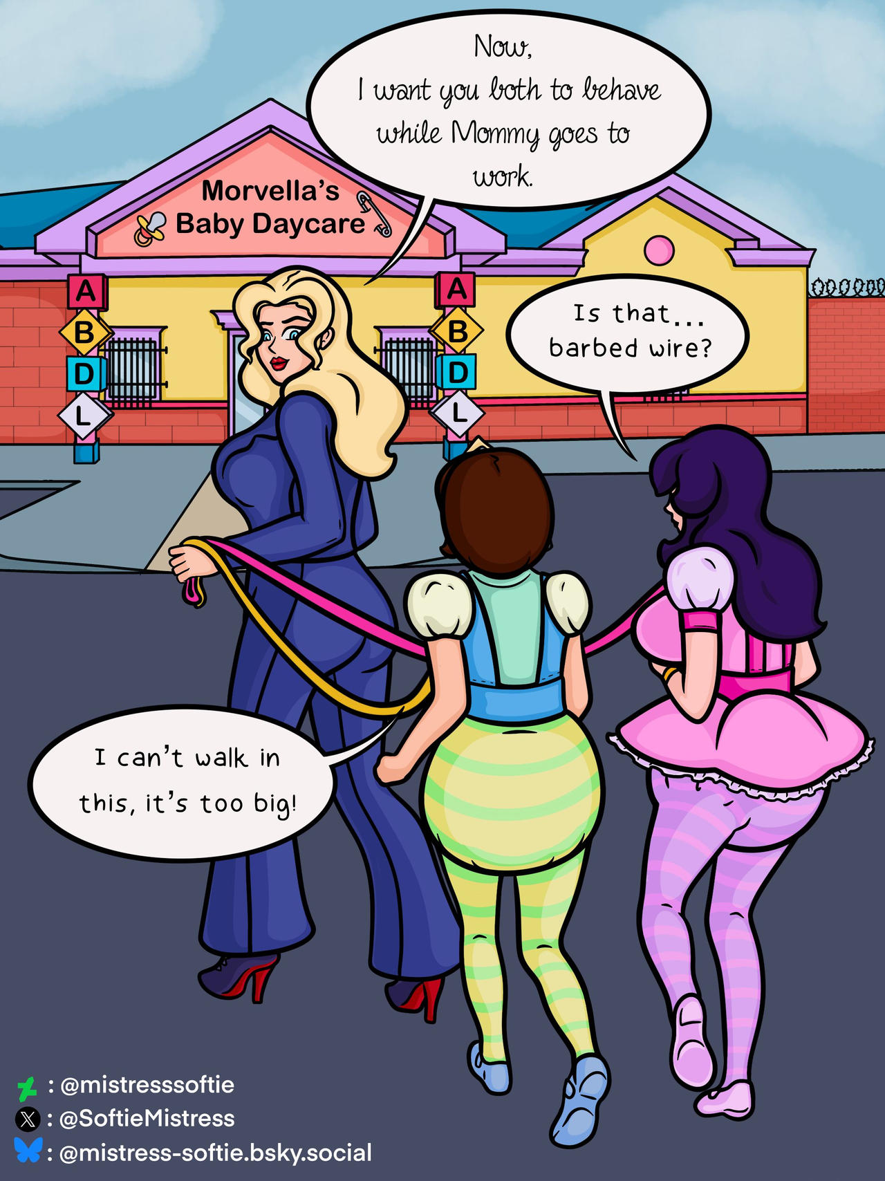 Playtime at the Daycare. page 1 full