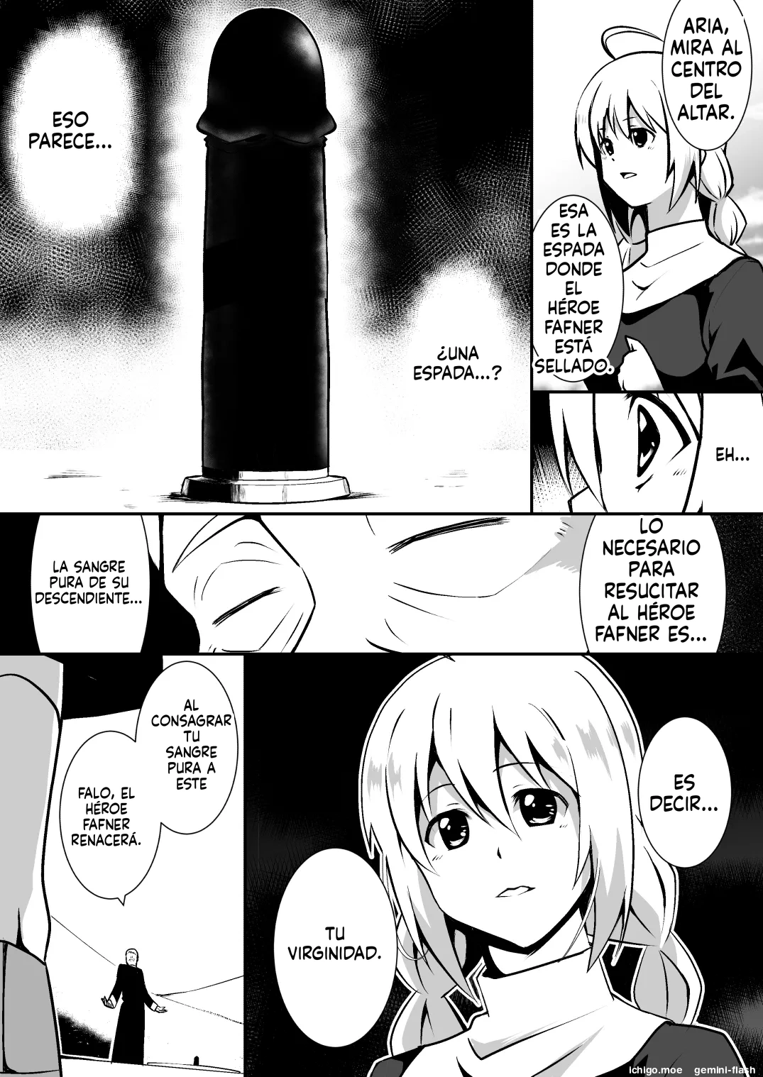 Shuudou Shoujo Aria 1 Ubawareta Junketsu  MTL page 4 full