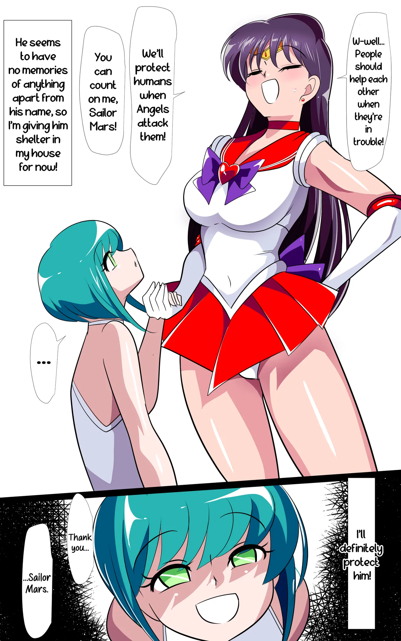 Kasei no Haiboku 2 Taiketsu! Rouraku Senyou Chinpo Zenpen | Defeat of Mars 2 Showdown With The Cock Customized For Persuasion Part 1 page 4 full