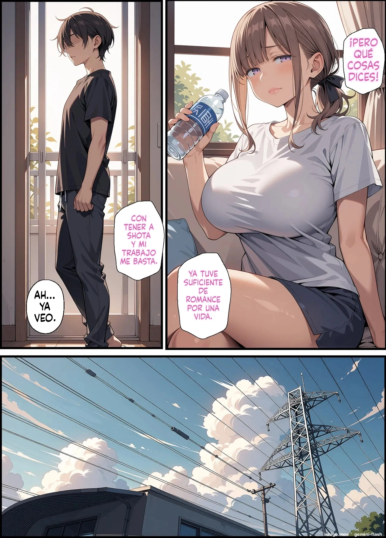 Boshi massaji haha o musuko oiru de torotoro ni shita h  MTL page 9 full