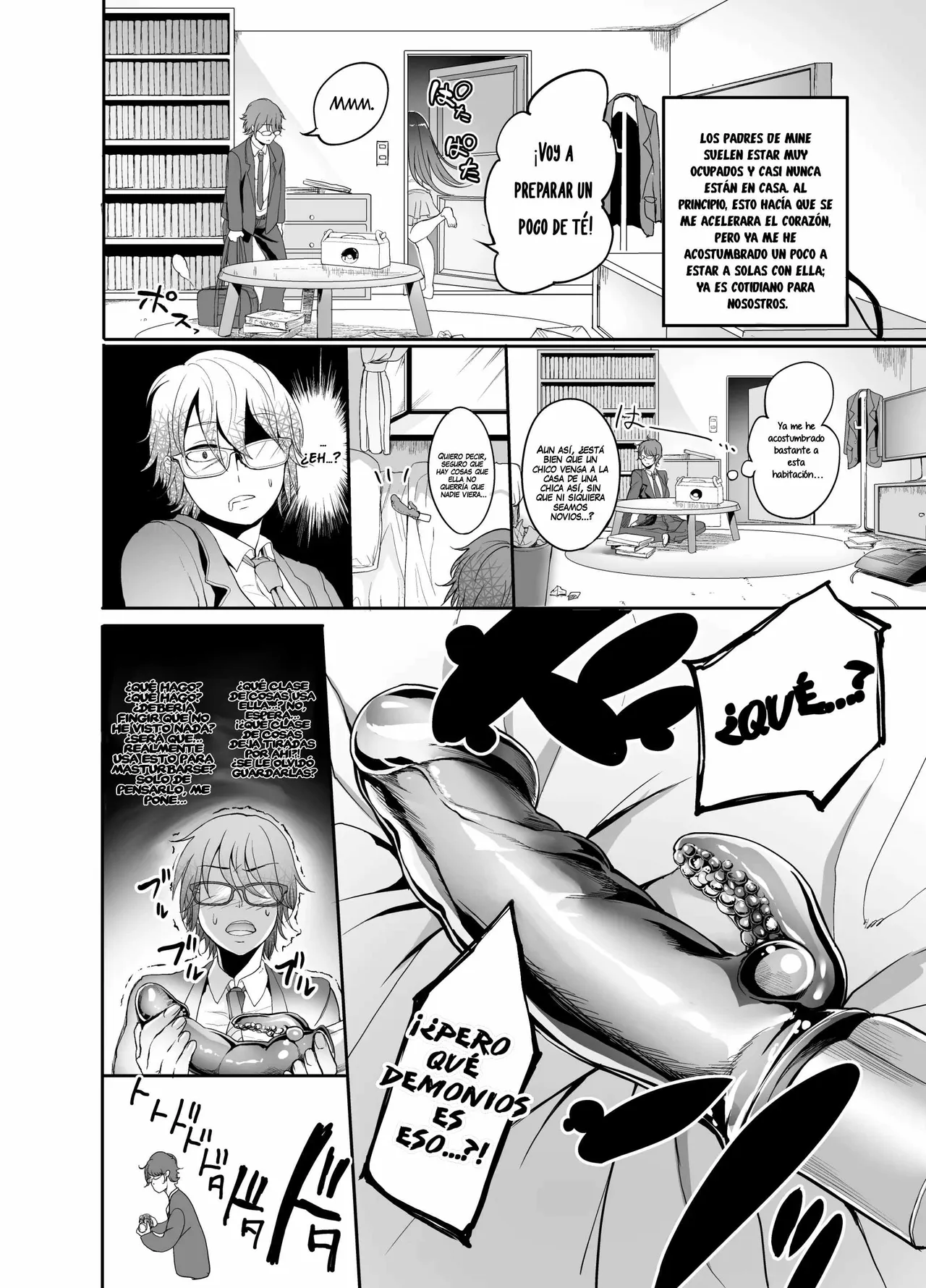 Mine-chan to no Nandemonai Dosukebe na Nichijou Ch. 2 | La vida cotidiana y sumamente pervertida de Mine-chan - Capitulo 2 page 8 full