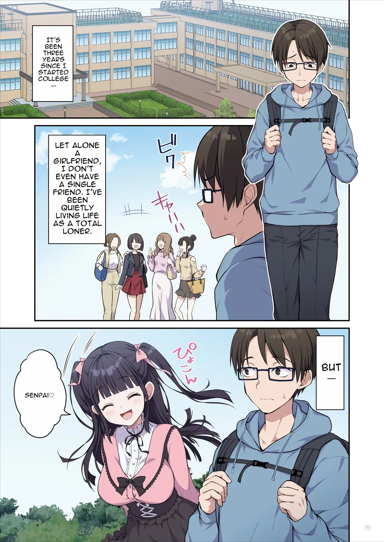Azatokute Kawaii Jirai-kei Joshi ni Seishi mo Okane mo Chuuchuu Saremashita page 1 full