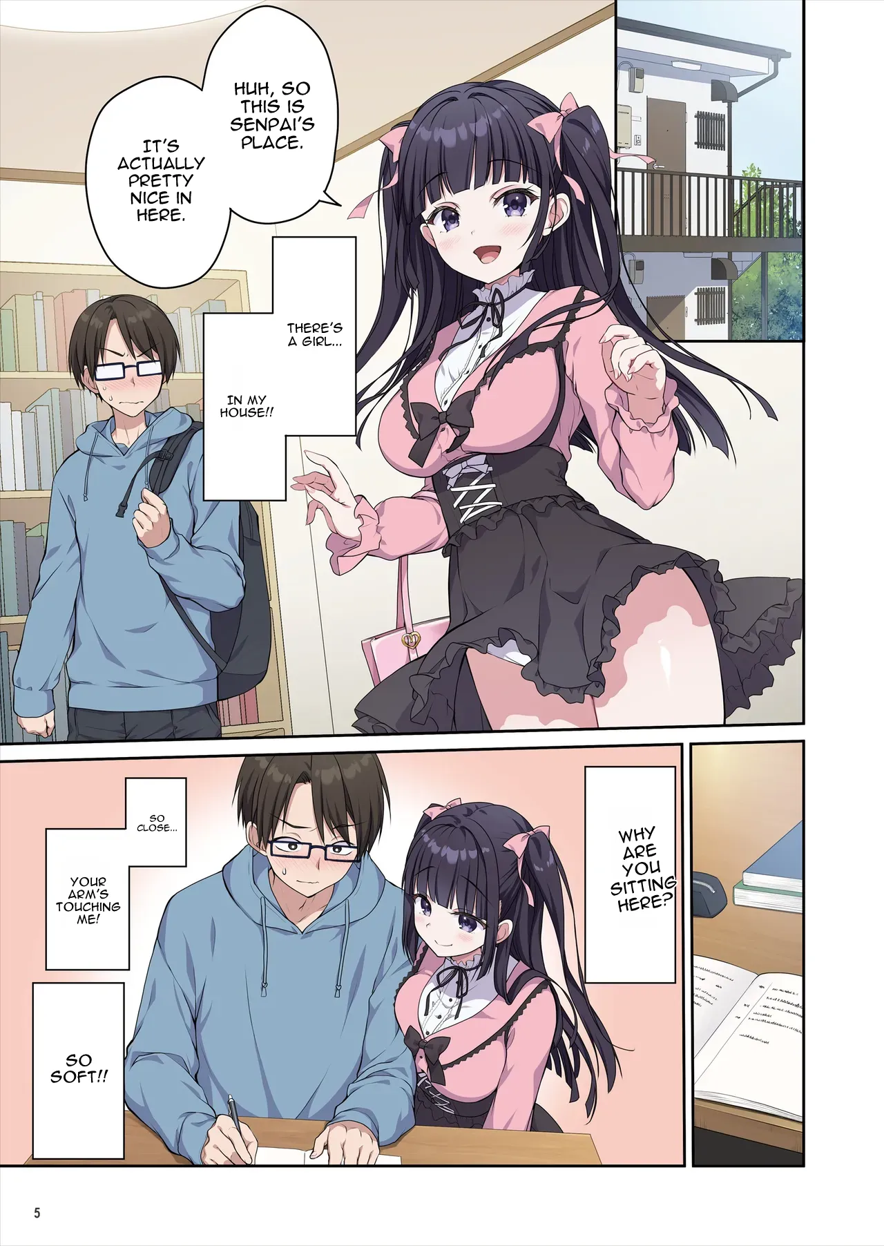 Azatokute Kawaii Jirai-kei Joshi ni Seishi mo Okane mo Chuuchuu Saremashita page 5 full