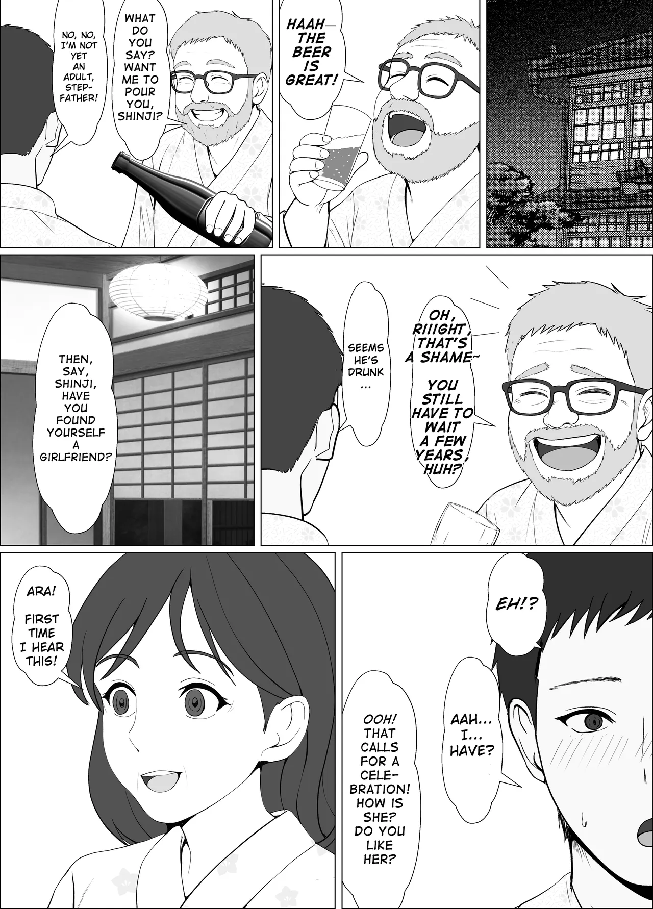 Half Gimai to no Amai Nichijou to Noumitsu Sex 4 page 10 full
