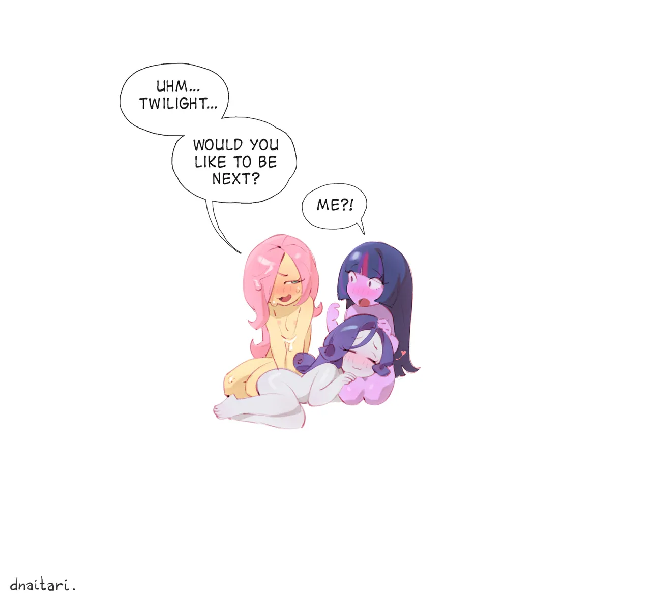 Twilight &amp; Rarity &amp; Flutterdildo page 5 full