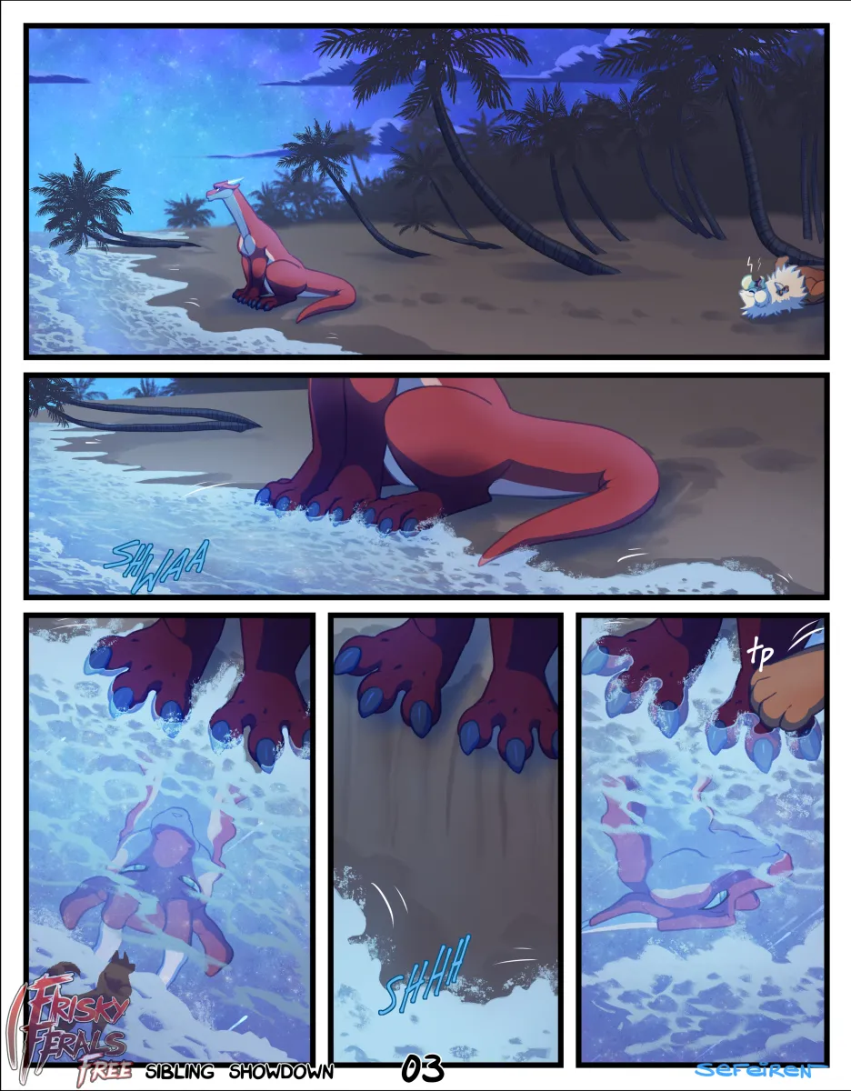 Frisky Ferals - Sibling Showdown page 3 full