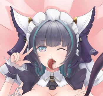 チェシャー触手拡張ニプルファック抱き枕カバー cover