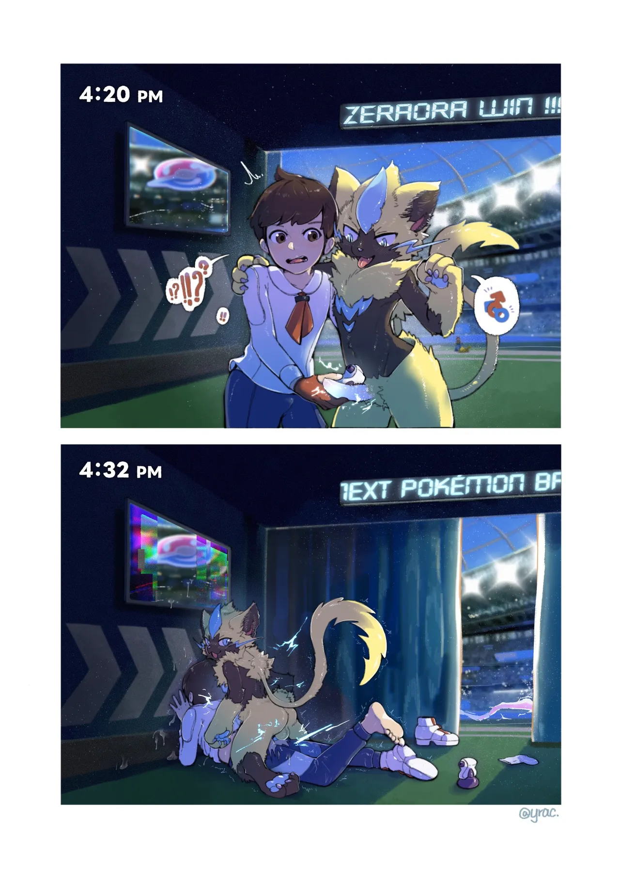 【鴉 Yrac】戰後獎賞 Post-Battle Rewards｜ゼラオラ Zeraora page 2 full