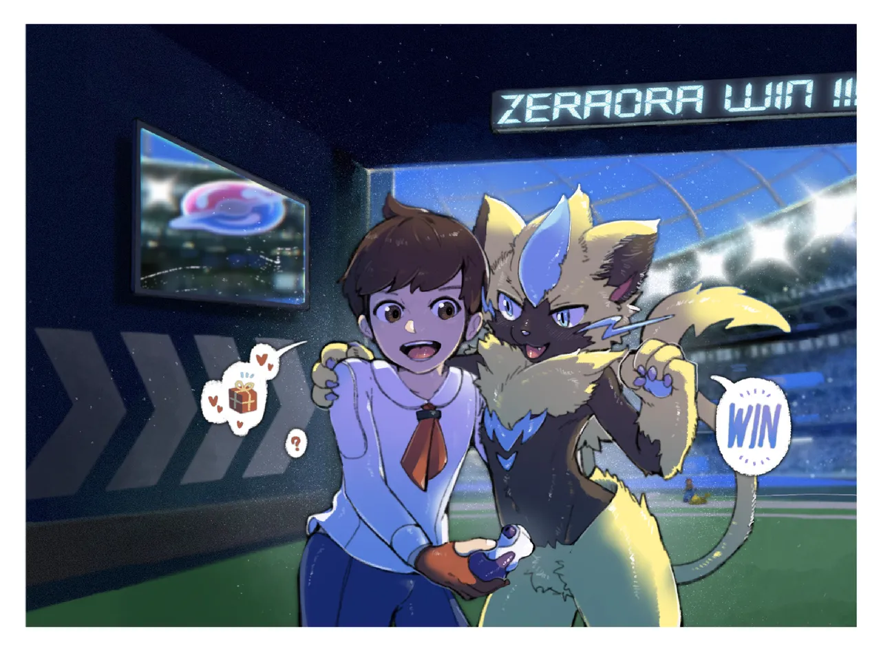 【鴉 Yrac】戰後獎賞 Post-Battle Rewards｜ゼラオラ Zeraora page 4 full