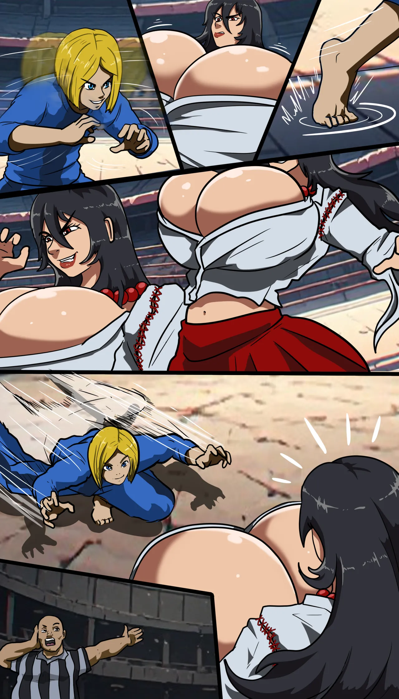 Imai Cosmo vs Mikumo Kushinada page 3 full