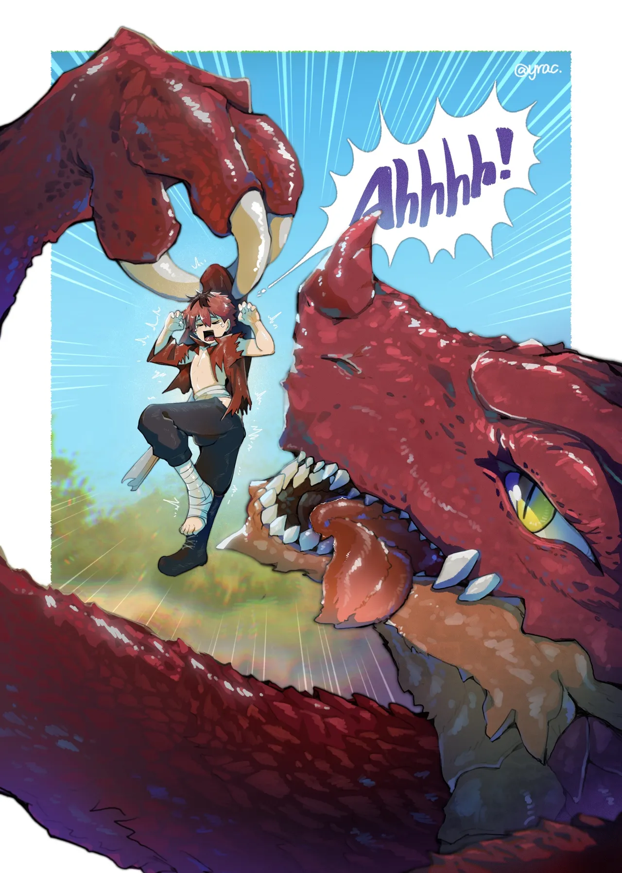 【鴉 Yrac】英雄的犧牲The Hero's Sacrifice ｜シュタルク Stark page 5 full