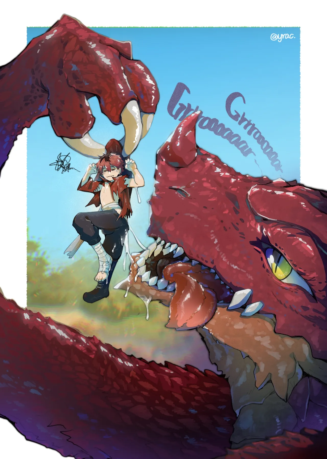 【鴉 Yrac】英雄的犧牲The Hero's Sacrifice ｜シュタルク Stark page 7 full