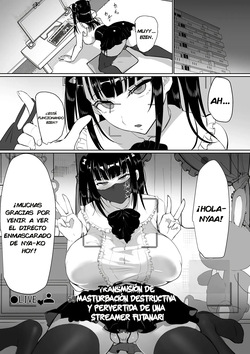 Futanari Namashu-chan no Hametsu Hentai Onanī Haishin｜La Transmisión Destructiva y Pervertida de una Streamer Futanari