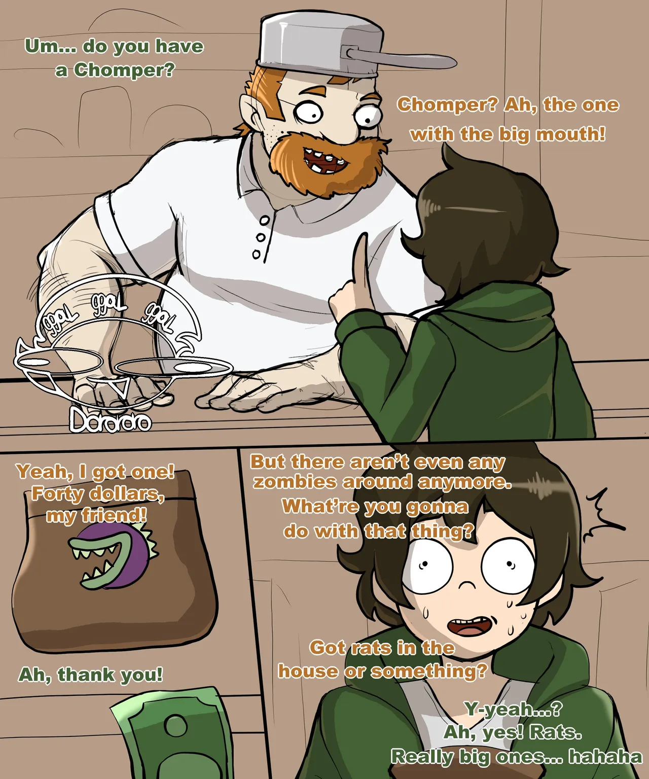 Chomper Kissing page 1 full
