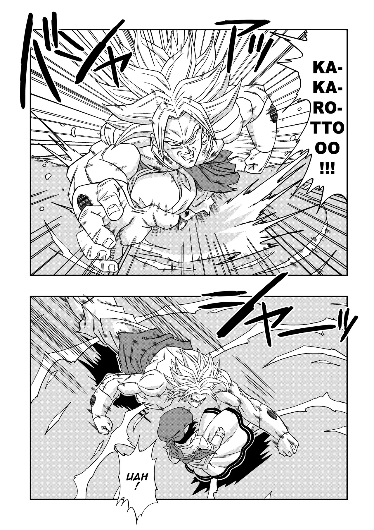 The Sacrifice of Natade Village! Videl vs Broly! page 5 full
