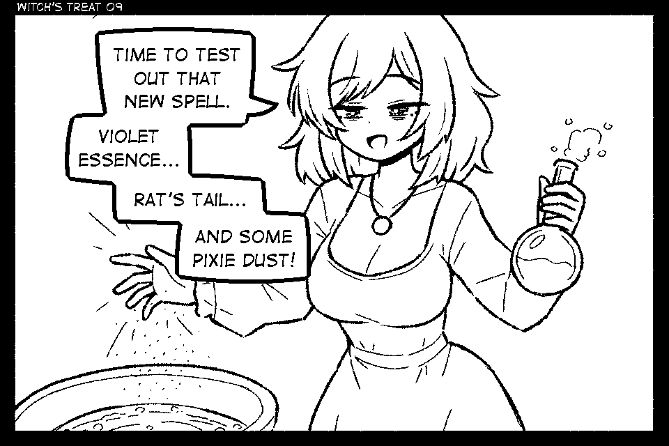 Witch's Treat page 9 full